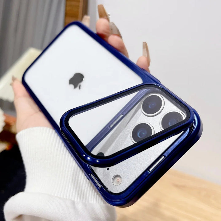 Lisslune | Ultrafine Premium Case with Foldable Camera Stand for iPhone 17 Series