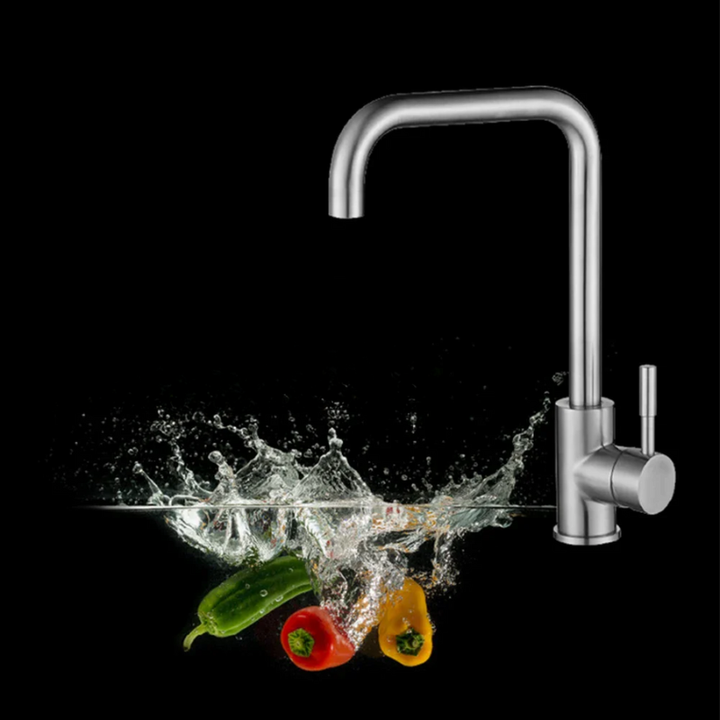 Lisslune | Stainless Steel Kitchen Faucet with Pull-Out Spout