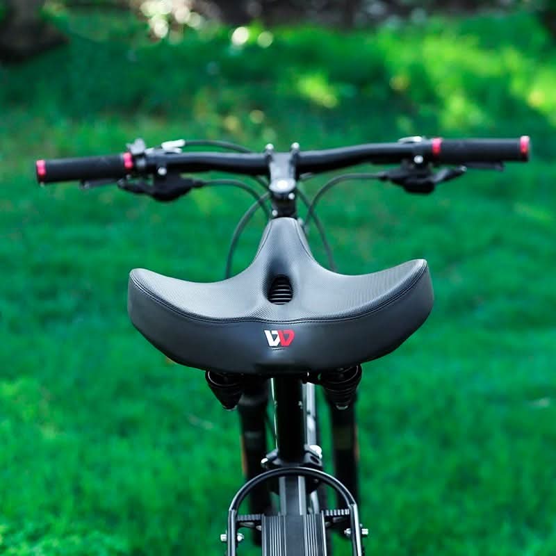 Lisslune | Ergonomic bicycle saddle with memory foam & extra wide seat surface