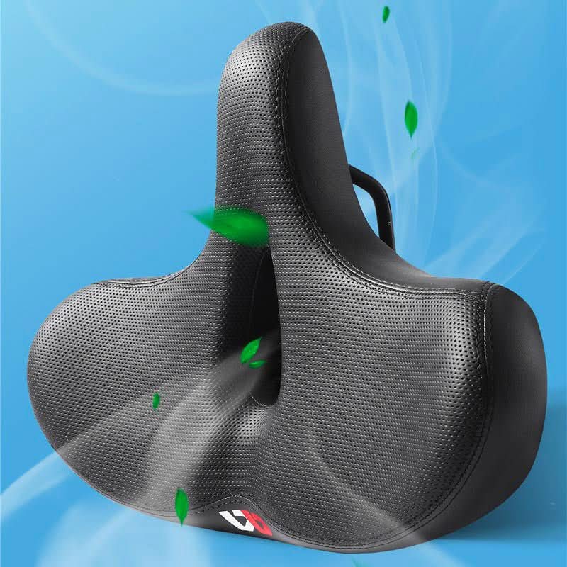 Lisslune | Ergonomic bicycle saddle with memory foam & extra wide seat surface