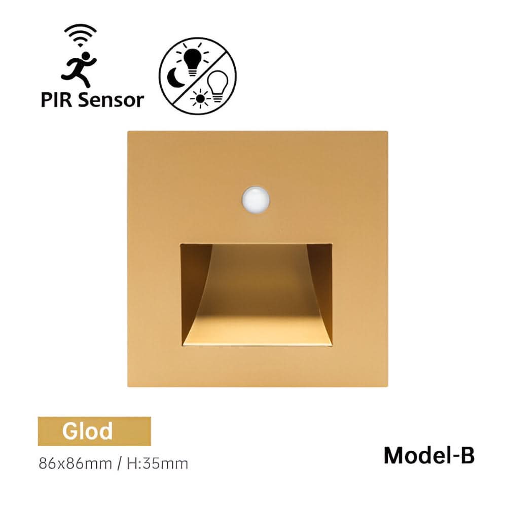 Lisslune | Indoor LED Step Light with Motion Detection & Stylish Colors