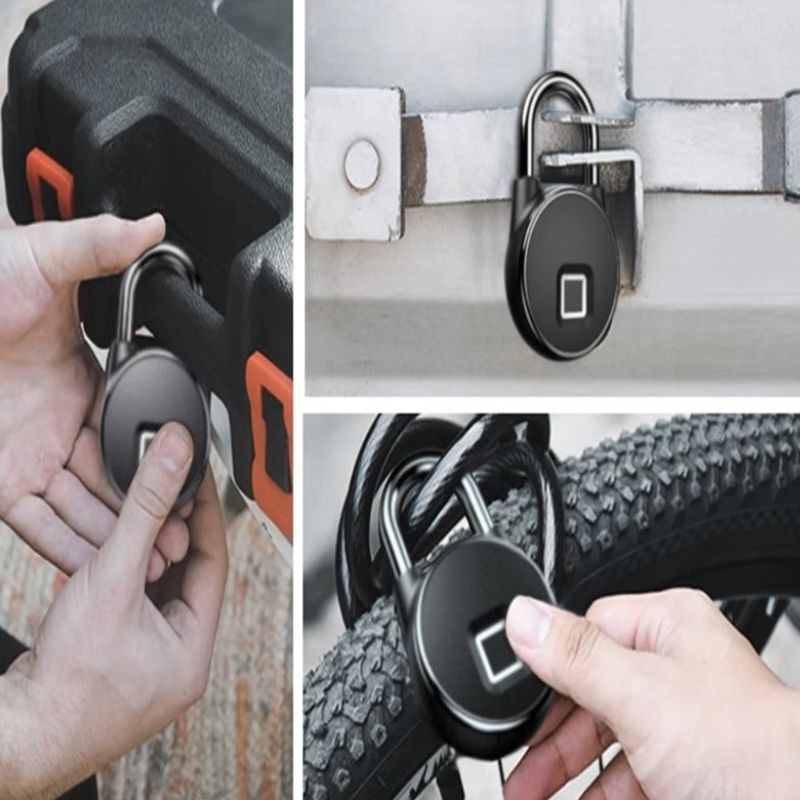 Lisslune | Smart Fingerprint Padlock with Bluetooth Access