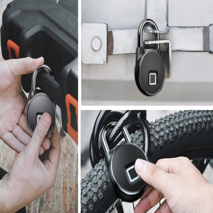 Lisslune | Smart Fingerprint Padlock with Bluetooth Access