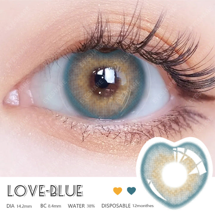 Rynx Love Blue 14.2 mm 1 Pair | 1 Year