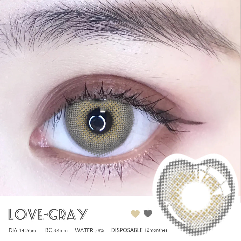 Rynx Love Gray 14.2mm 1 Pair | 1 Year