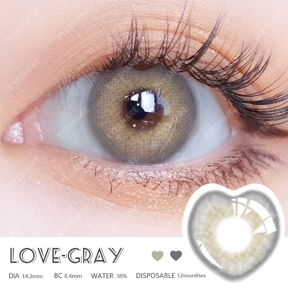 Rynx Love Gray 14.2mm 1 Pair | 1 Year