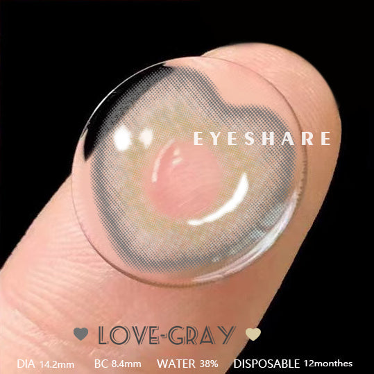 Rynx Love Gray 14.2mm 1 Pair | 1 Year