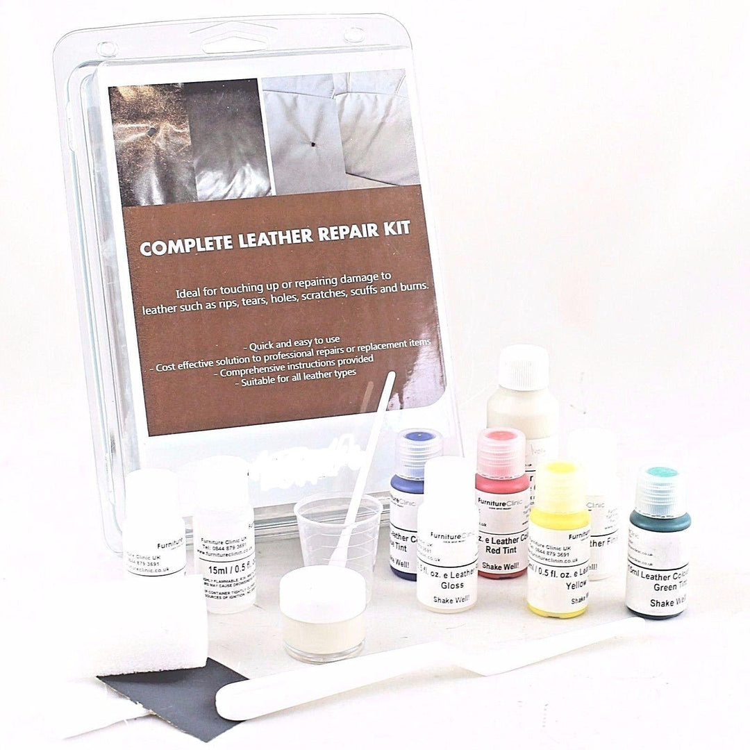 Lisslune | Leather Repair Kit | Complete Leather Care Kit