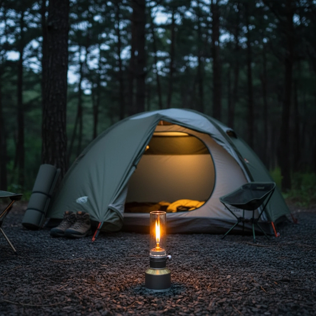 Lisslune | Compact Butane Lantern for Camping & Outdoor Adventures