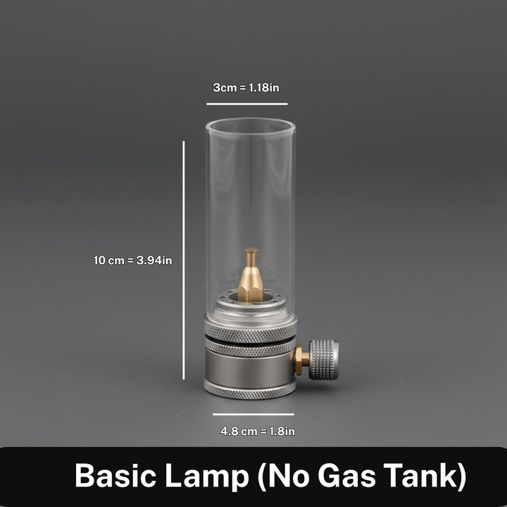 Lisslune | Compact Butane Lantern for Camping & Outdoor Adventures