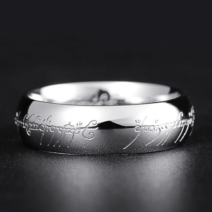 Lisslune | Illuminated jewelry ring with engraving for luck & positivity