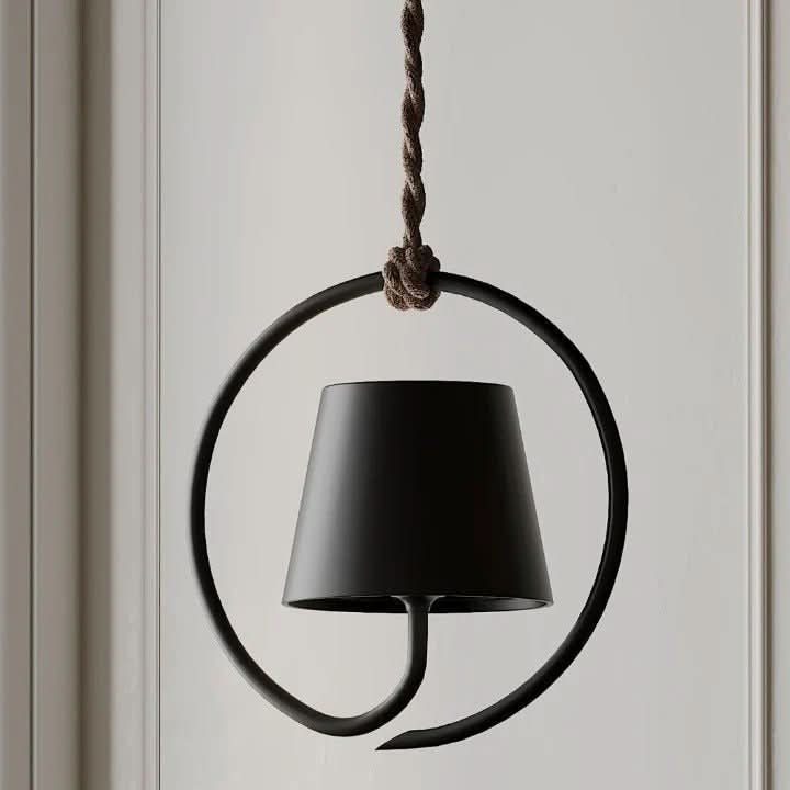 Lisslune | Wireless LED Pendant Light with Touch Dimmer & Warm White Light