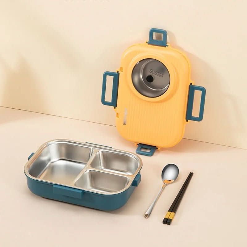 Lisslune | Stainless Steel Lunch Box with Insulation for Fresh & Organized Meals