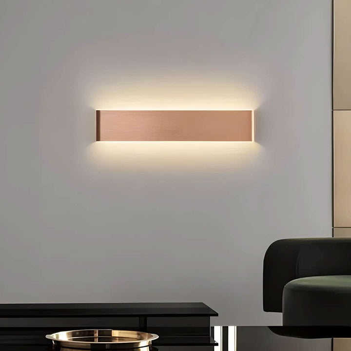 Lisslune | Modern LED Wall Lamp – Elegant Aluminum & Glass Design