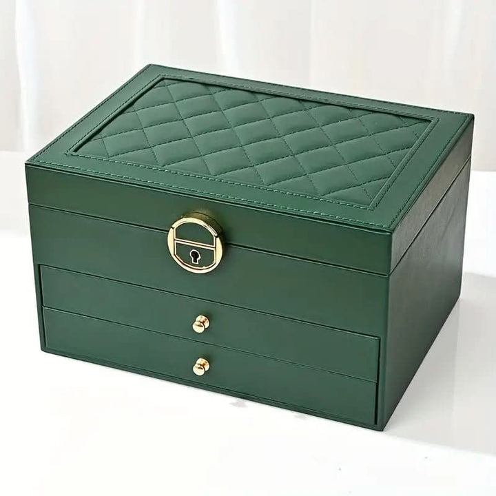 Lisslune | Elegant jewelry box made of leather for stylish storage