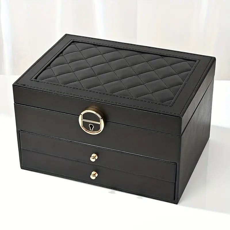 Lisslune | Elegant jewelry box made of leather for stylish storage