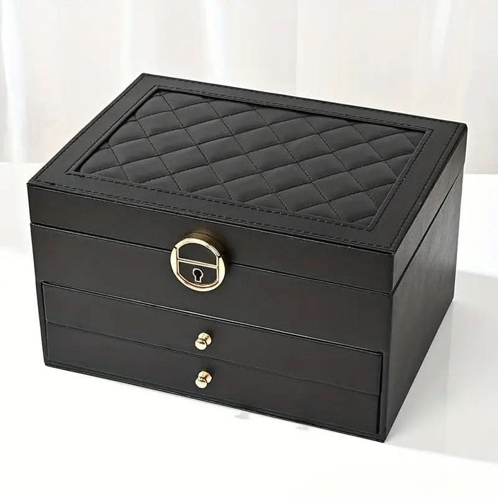 Lisslune | Elegant jewelry box made of leather for stylish storage