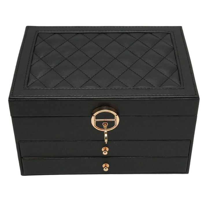 Lisslune | Elegant jewelry box made of leather for stylish storage
