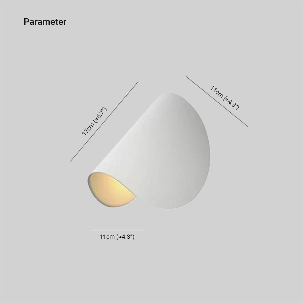 Lisslune | Eveline Modern Geometric LED 4 Color Wall Light Indoor/Outdoor Metal