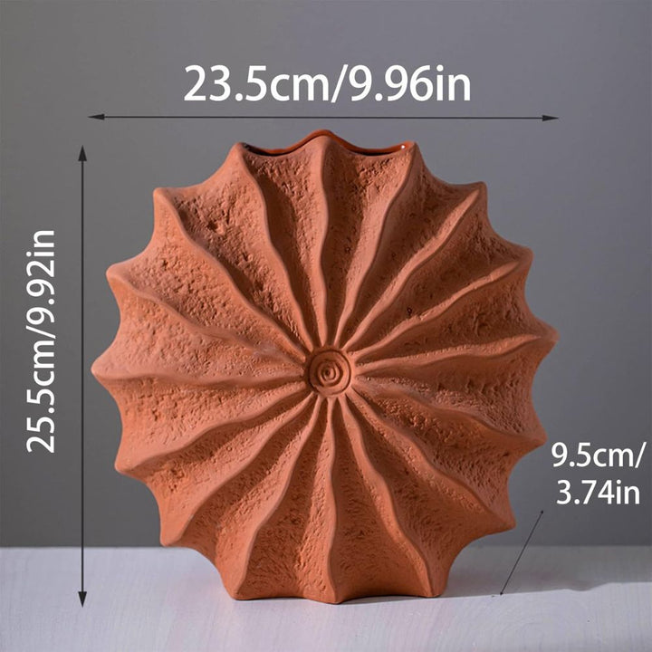 Lisslune | Coral Crest Ceramic Vase