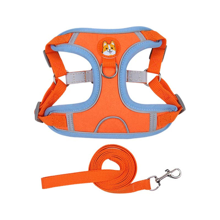 Lisslune | Reflective Pet Harness and Leash Set