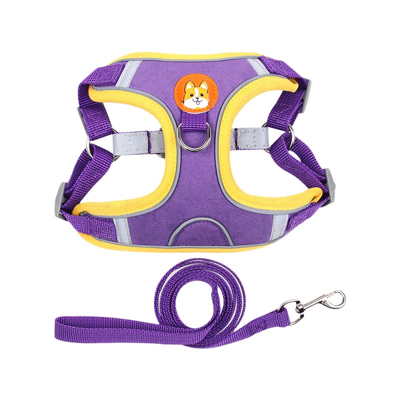Lisslune | Reflective Pet Harness and Leash Set