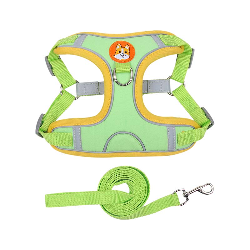 Lisslune | Reflective Pet Harness and Leash Set