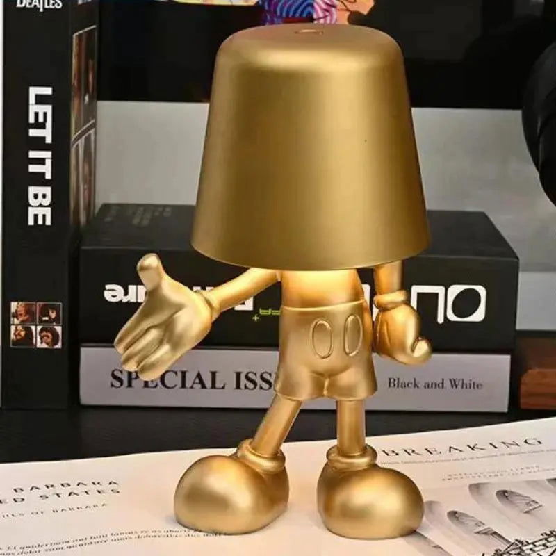 Lisslune | LumaTouch Wireless Touch Table Lamp – Elegant & Adjustable Lighting
