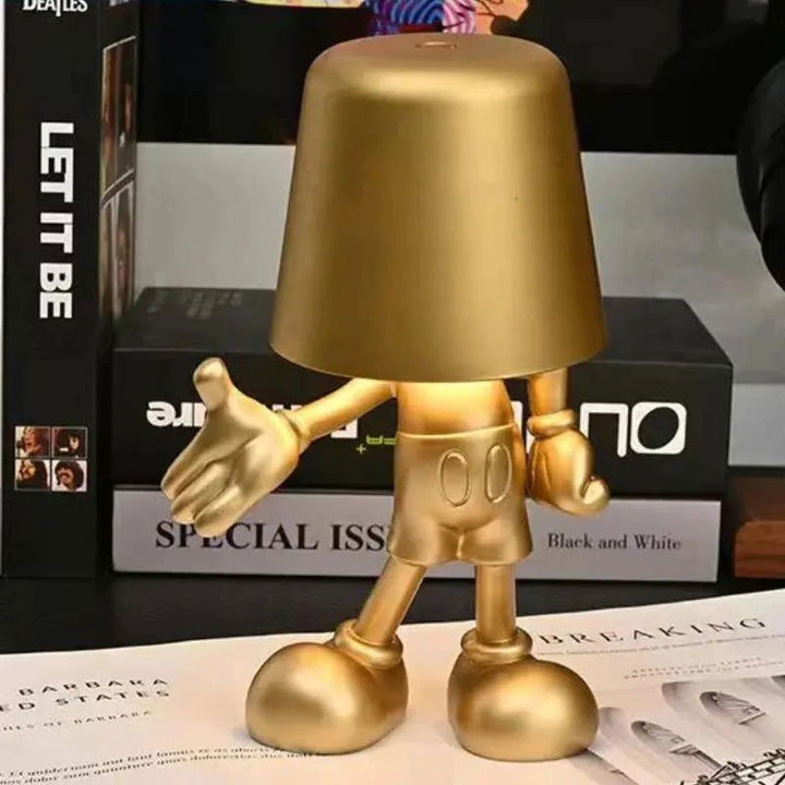Lisslune | LumaTouch Wireless Touch Table Lamp – Elegant & Adjustable Lighting