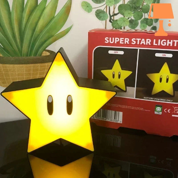 Lisslune | StarGlow - Legend star-shaped bedside lamp