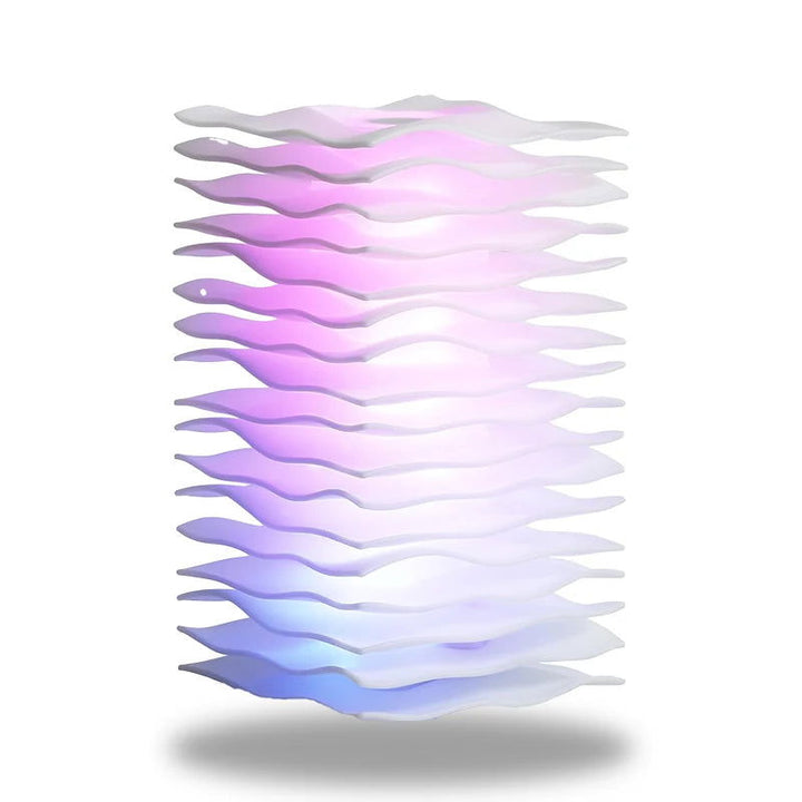 Lisslune | WaveGlow - Artistic wave pattern lamp with remote control