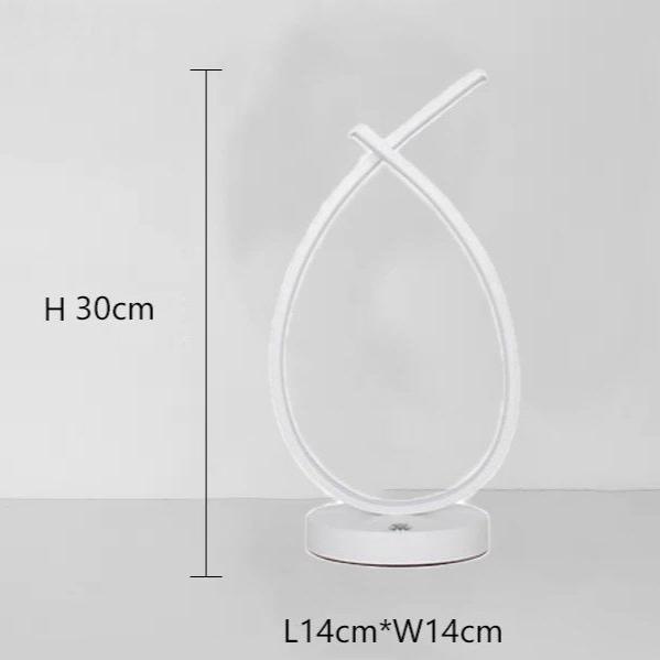 Lisslune | CalmAura Modern LED Table Lamp