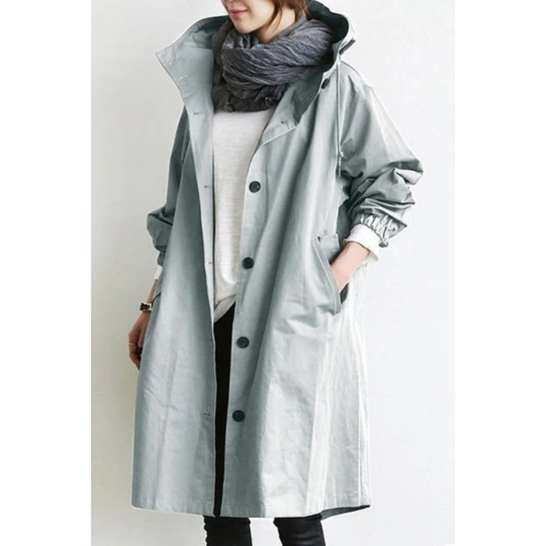 Lisslune | Longer women's trench coat