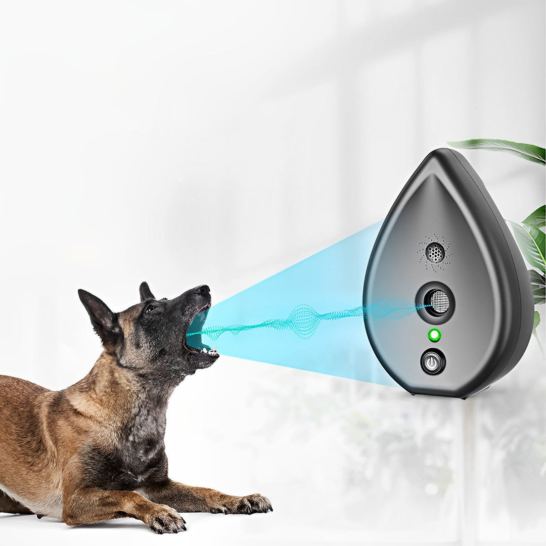 Lisslune | SilentHome Ultrasonic Bark Stopper – Wireless Anti-Barking Device for Indoor Use