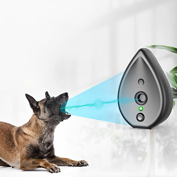 Lisslune | SilentHome Ultrasonic Bark Stopper – Wireless Anti-Barking Device for Indoor Use
