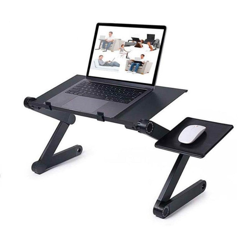 Lisslune | LaptopLift | Adjustable Aluminum Ergonomic Laptop Stand | Increase Your Work Comfort