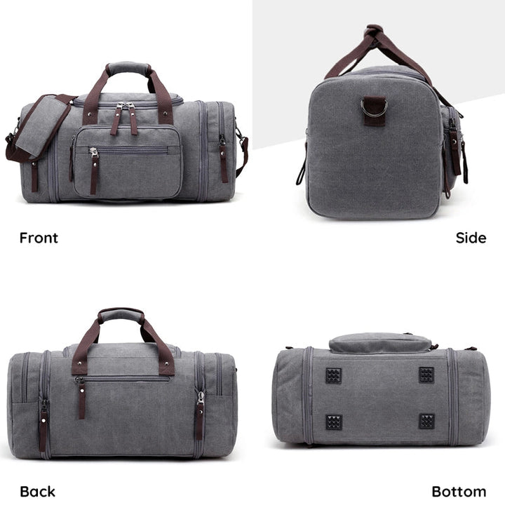 Lisslune | Large Capacity Canvas Travel Bag