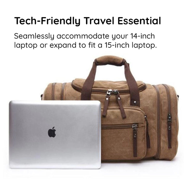 Lisslune | Large Capacity Canvas Travel Bag