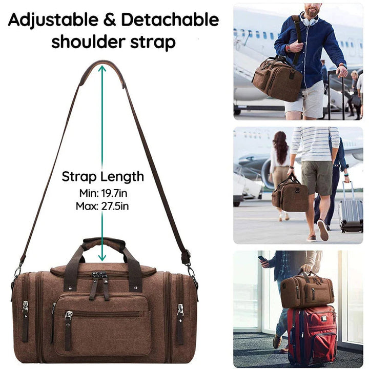 Lisslune | Large Capacity Canvas Travel Bag