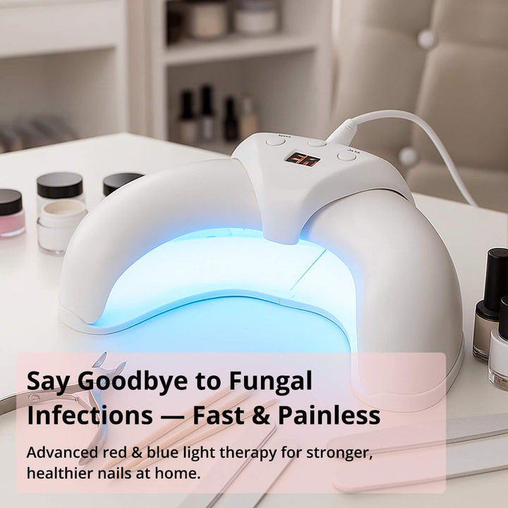 Lisslune | Laser Nail Treatment Device – Red and blue light against fungal nails