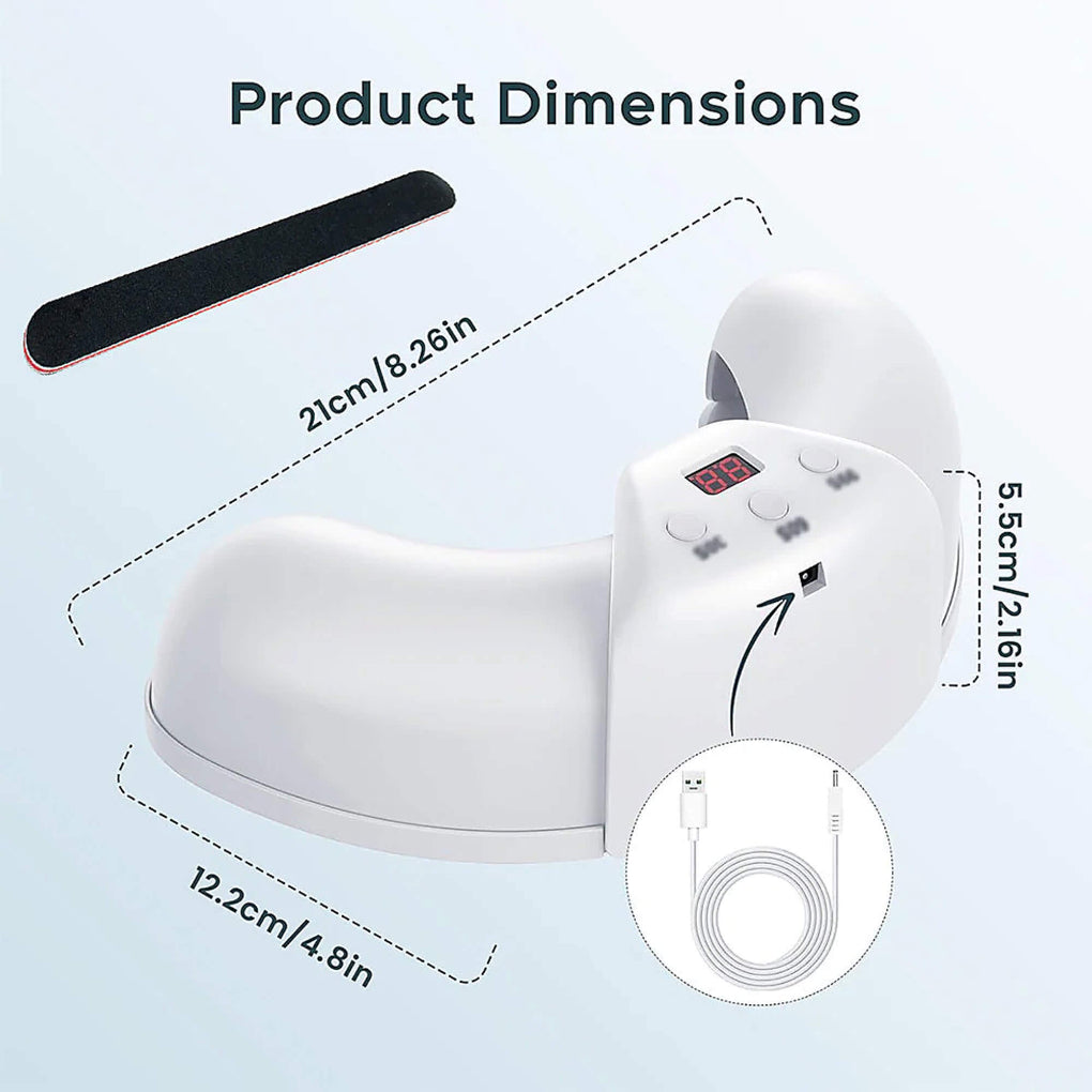 Lisslune | Laser Nail Treatment Device – Red and blue light against fungal nails