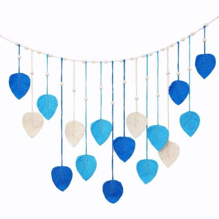 Lisslune | Leaf-Themed Macrame Wall Decor