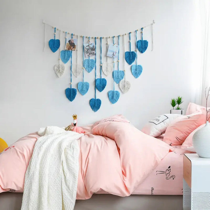 Lisslune | Leaf-Themed Macrame Wall Decor