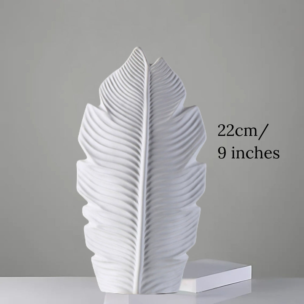 Lisslune | Leafline Ceramic Vase