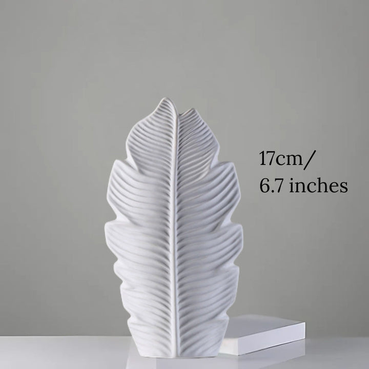 Lisslune | Leafline Ceramic Vase