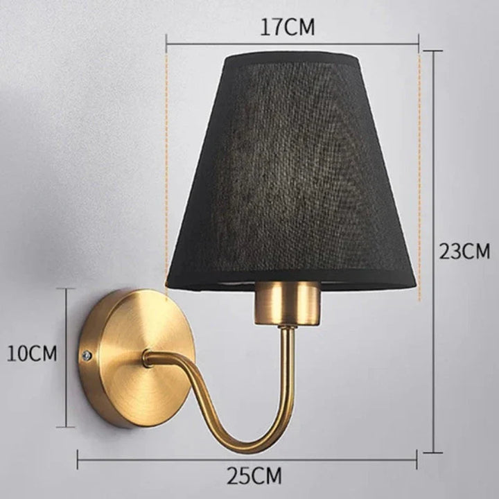 Lisslune | Fabric Wall Light