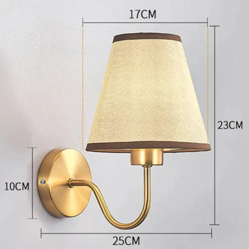 Lisslune | Fabric Wall Light
