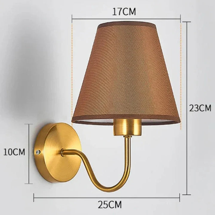 Lisslune | Fabric Wall Light