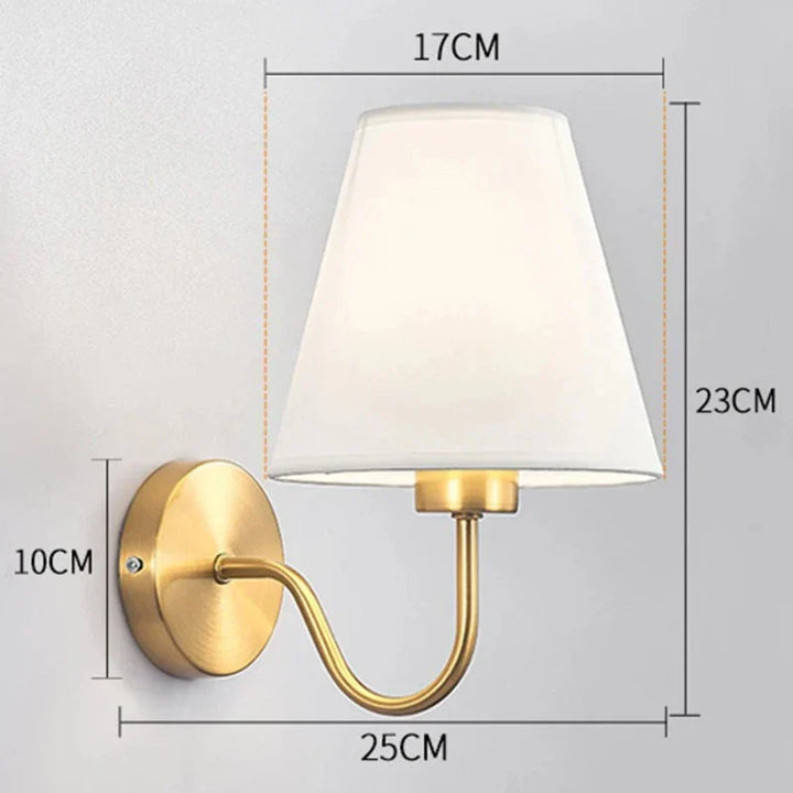 Lisslune | Fabric Wall Light