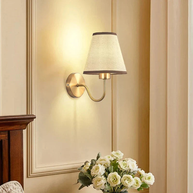 Lisslune | Fabric Wall Light